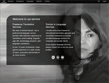 Tablet Screenshot of cpi-service.com